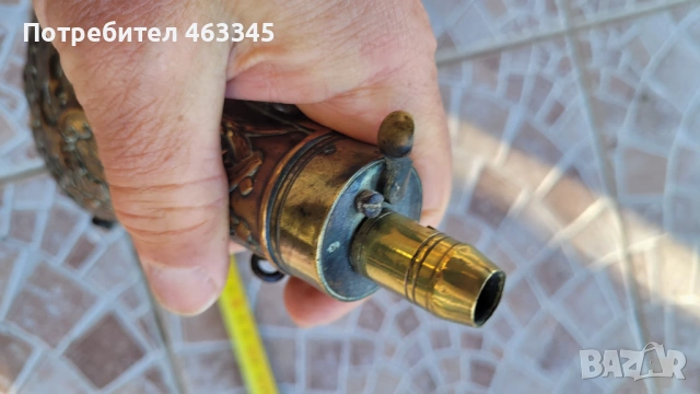 Барутница 6, пушка, пищов, пистолет, снимка 8 - Антикварни и старинни предмети - 53262086