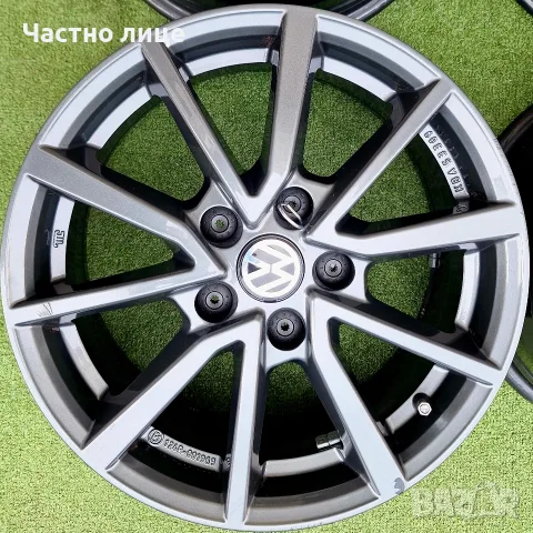 Продавам 4бр 16-ки джанти за Фолксваген Пасат, Голф, Туран, Кади , снимка 2 - Гуми и джанти - 55922403