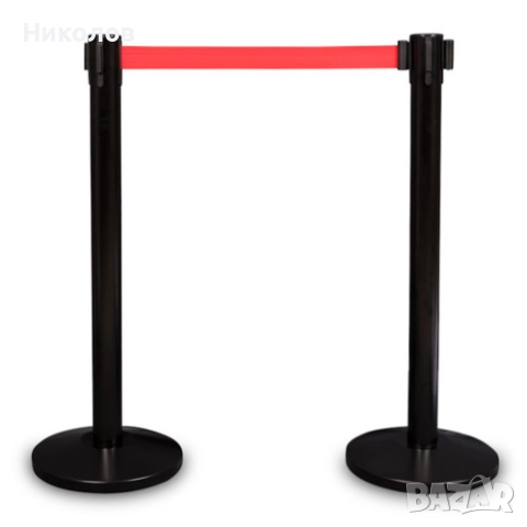 Ограничително колче / стопер с лента 220 см., снимка 9 - Друго търговско оборудване - 51835958