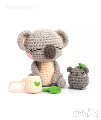 Комплект за плетене Амигуруми Graine Creative Коала , снимка 5 - Образователни игри - 53760370