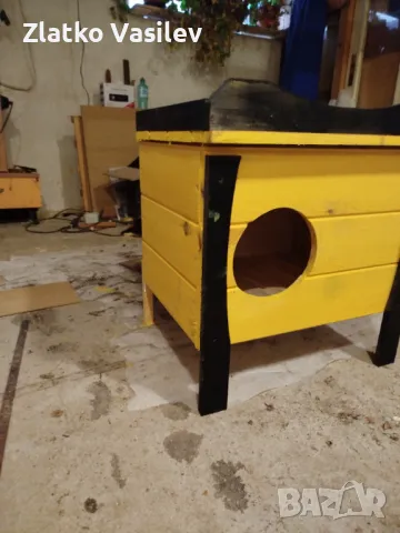 Къща за домашен любимец от дърво 🌲🌲🌲, снимка 3 - За котки - 48260265