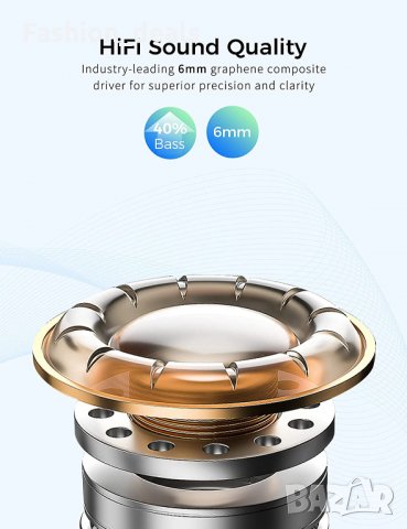 Нови безжични спортни слушалки с калъф за зареждане и шумопотискане, снимка 7 - Bluetooth слушалки - 34326348