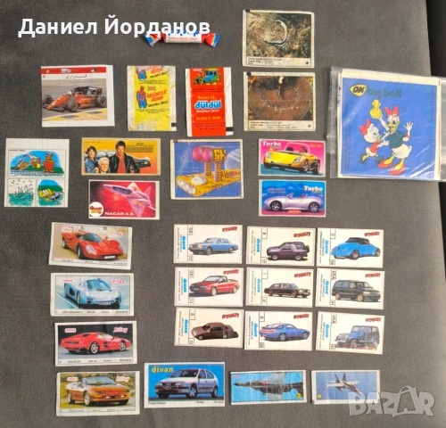 Картинки от дъвки- Серии, редки отделни!!, снимка 9 - Колекции - 46175674