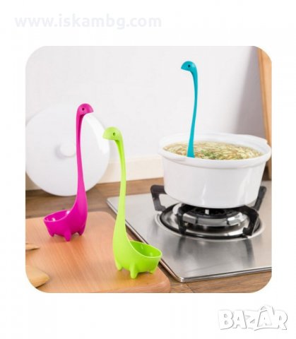 ЗАБАВЕН ЧЕРПАК ВЪВ ФОРМАТА НА ЧУДОВИЩЕТО ОТ ЛОХ НЕС - NESSIE - код 1533, снимка 4 - Прибори за хранене, готвене и сервиране - 34011720