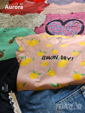 Лот 15 части, 10-11 год., като нови, снимка 8 - Детски Блузи и туники - 45248005