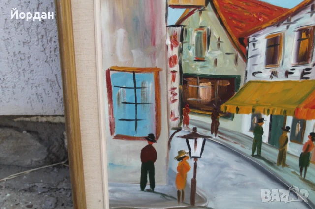 Картина масло върху платно ''Hartvig Jarlhov'', снимка 5 - Картини - 50701725