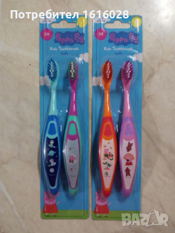 Нови детски четки за зъби Colgate и Peppa Pig., снимка 3 - Други - 36482358