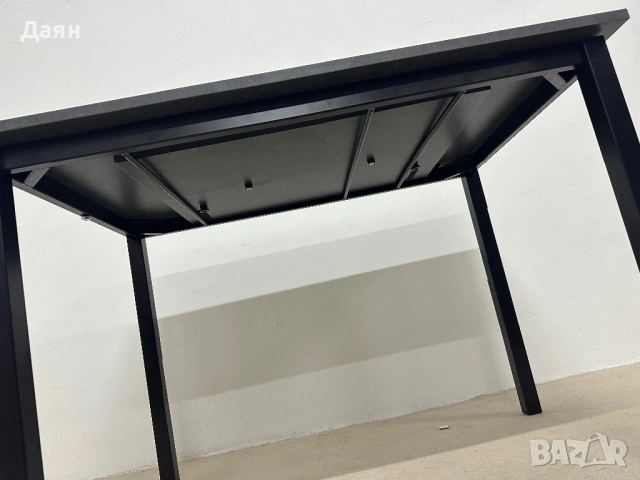 Разтегателна трапезна маса HOMCOM за 4-6 души , снимка 10 - Маси - 52570921