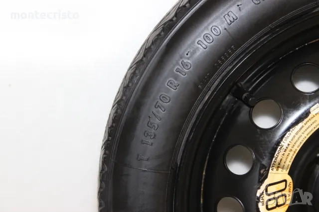 Резервна гума патерица Alfa Romeo Mito (2008-2018г.) 16 цола / 58.1 4x98, снимка 5 - Гуми и джанти - 49459072