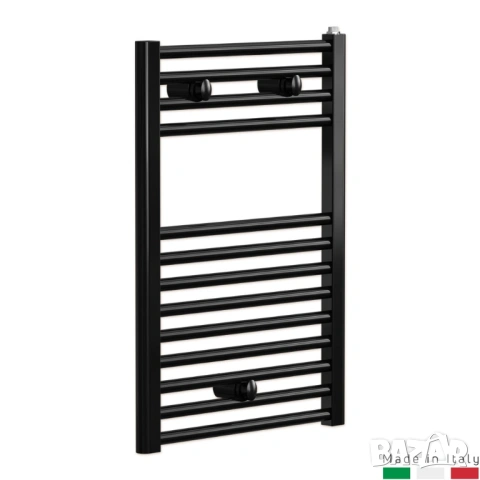 Черна лира за баня Cordivari Lisa 22 Италия 450х700, снимка 2 - Радиатори - 53642108