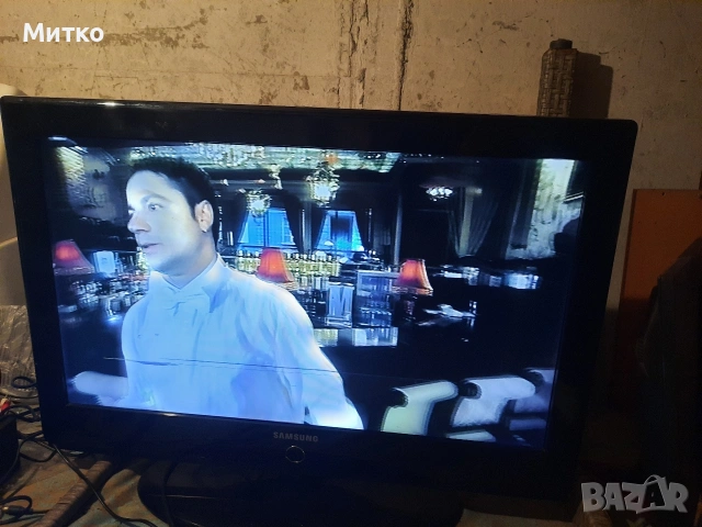 Работещ 32 инчов LCD телевизор марка Самсунг модел LE32A436T1D SAMSUNG със забележка, снимка 14 - Телевизори - 53597576
