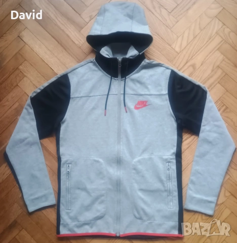 Оригинално Мъжко горнище Nike Sportswear Hoodie FZ, снимка 2 - Спортни дрехи, екипи - 53756001