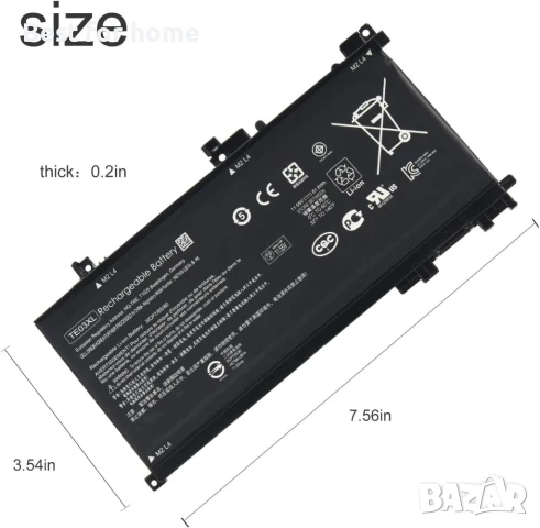 ASKC Батерия за лаптоп HP, снимка 5 - Батерии за лаптопи - 50755328