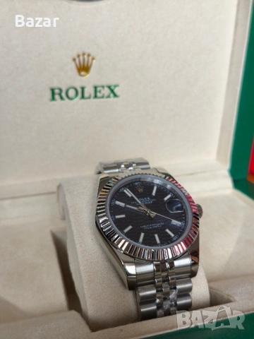 Rolex 41mm Dark blue Пълен Комплект Автоматичен Самонавиващ се механизъм топ изработка със sapphire 