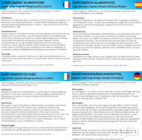 Black Gold Хималайски течен Shilajit на капки [30ml], снимка 4 - Хранителни добавки - 44478895