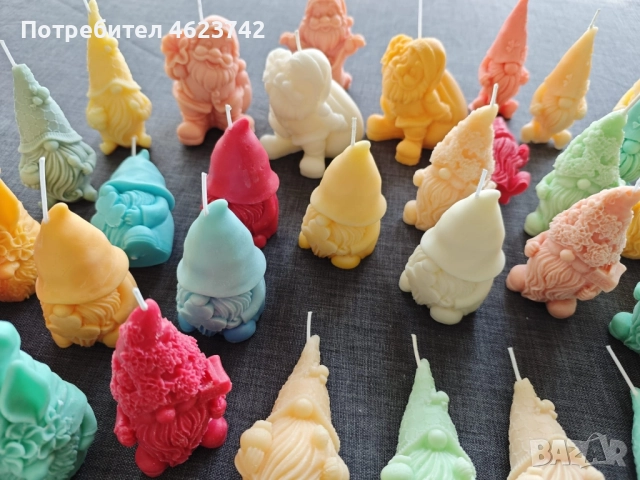 Коледни свещи, снимка 2 - Декорация за дома - 52122798