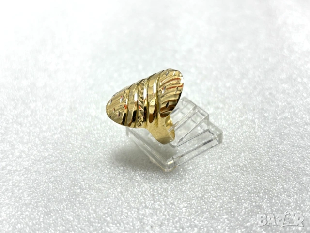 Дамски Златен Пръстен-1,88 грама, 14К (проба 585)