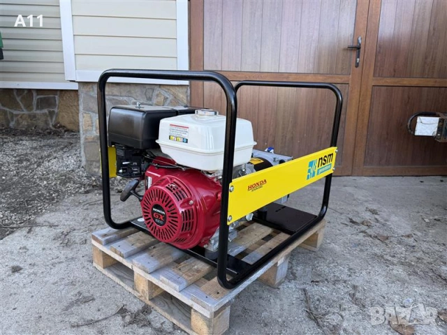 Бензонов монофазен генератор / агрегат HONDA 6.5 Kw.