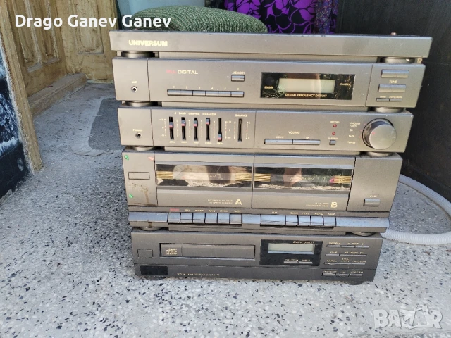 Универсум с две касети, диск и радио. , снимка 2 - CD дискове - 50651733