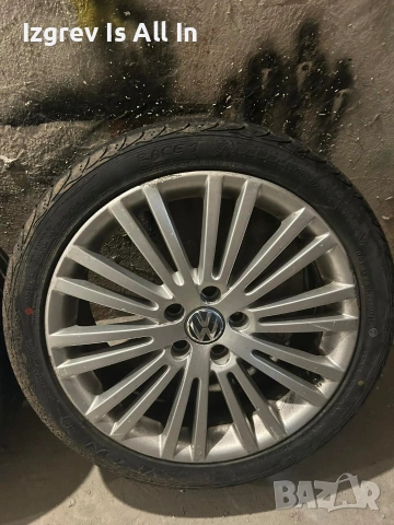 Джанти с летни гуми на VW 235/40/18, снимка 7 - Гуми и джанти - 53079046