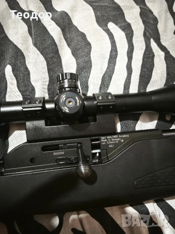 Въздушна пушка PCP Walther dominator 1250/ 5.5, снимка 4 - Въздушно оръжие - 51307080