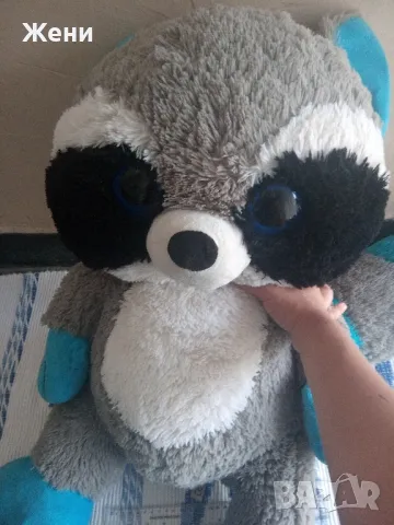 Голям плюшен енот Morgenroth, снимка 1