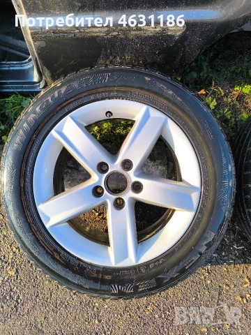 алуминиеви джанти 5х112 16цола vw,audi, снимка 5 - Гуми и джанти - 52739864