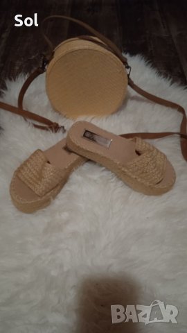 Чехли 37н. + чанта, снимка 1