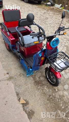 Карго Лукс ел. триколка 1500W,60V , снимка 4 - Мотоциклети и мототехника - 52150669