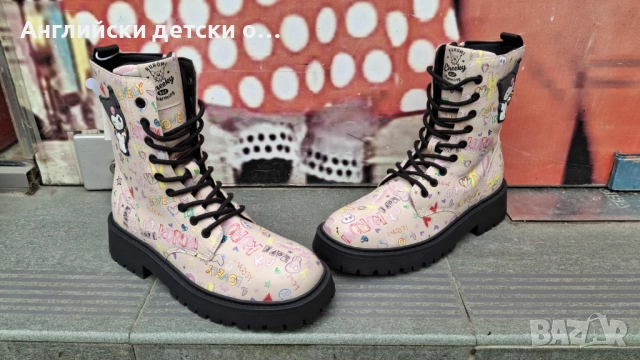 Английски детски боти-ZARA , снимка 4 - Детски боти и ботуши - 52141180