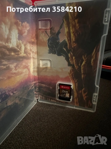 Nintendo Switch HAC-001(-01) + Zelda + калъф + аксесоари!, снимка 6 - Nintendo конзоли - 53406718