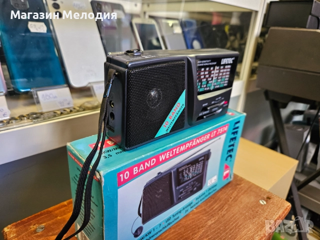 Радио LIFETEC LT 7514 В отлично техническо и визуално състояние., снимка 8 - Радиокасетофони, транзистори - 52387366