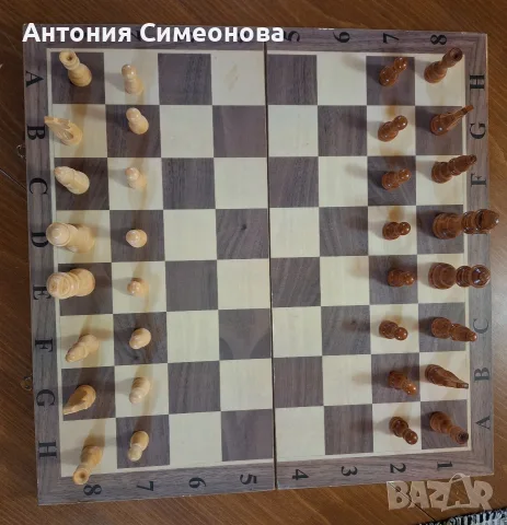 Шах и табла дърворезба, снимка 9 - Колекции - 56403451