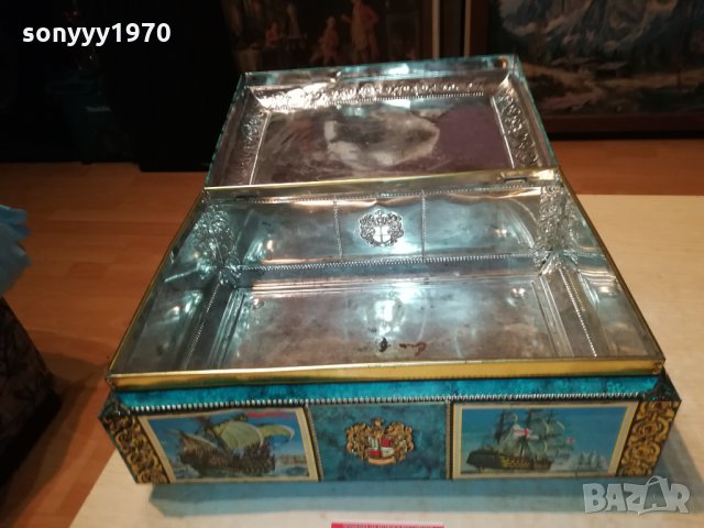 кораби кутия франция 1902221626, снимка 2 - Антикварни и старинни предмети - 35845530