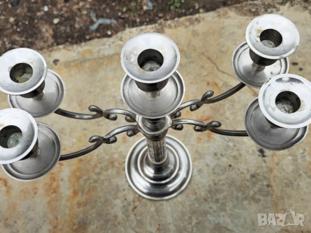 Бронзов Свешник Петица , снимка 10 - Декорация за дома - 52033233