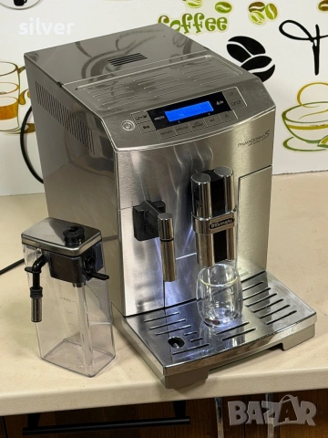 Кафемашина кафе автомат delonghi Primadonna S de luxe с гаранция, снимка 9 - Кафемашини - 53574148