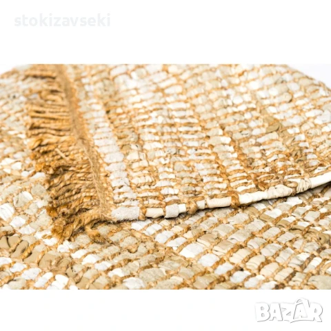 Килим тип черга с ресни, естествен цвят, 3 размера, снимка 14 - Килими - 51235816