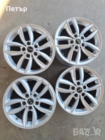 ОРИГИНАЛНИ АЛУМИНИЕВИ ДЖАНТИ ЗА МИНИ КУПЪР-5Х120Х72.6-17цола