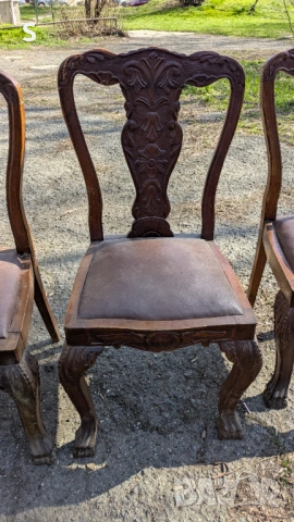Стари столове , снимка 8 - Антикварни и старинни предмети - 53835799