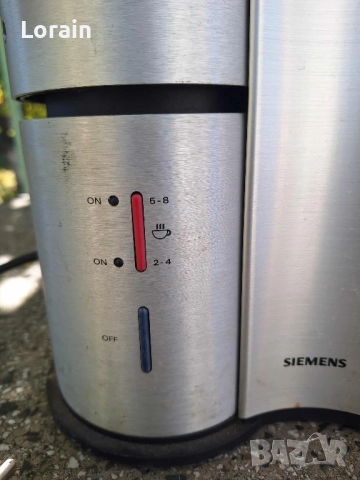 Кафемашина "Siemens "с термокана за шварц кафе , снимка 3 - Кафемашини - 52221663