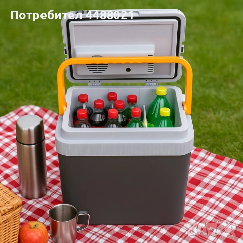 Хладилна кутия Oliver Voltz, 24 литра, активна, охлаждане и затопляне, снимка 2 - Други - 53841391