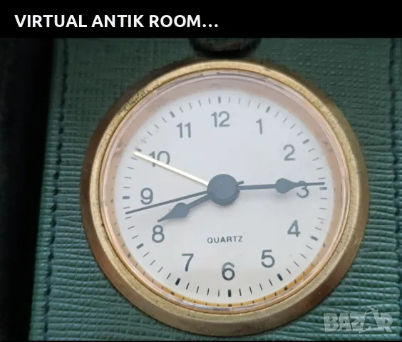 Travel Clock Английски часовник за пътуване 1960г, снимка 7 - Антикварни и старинни предмети - 48797576