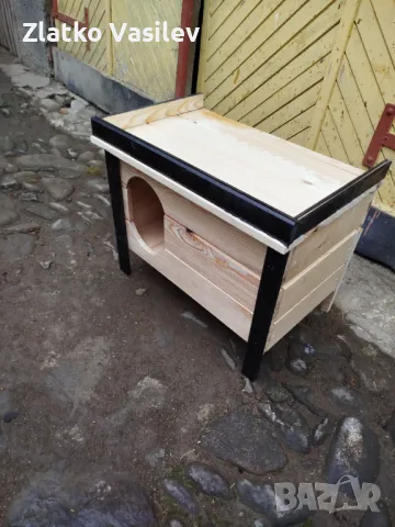 Къща за домашен любимец от дърво , снимка 2 - За кучета - 48177674