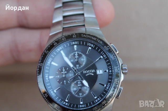 Мъжки часовник ''Boccia Titan'' хронограф, снимка 8 - Мъжки - 50524132