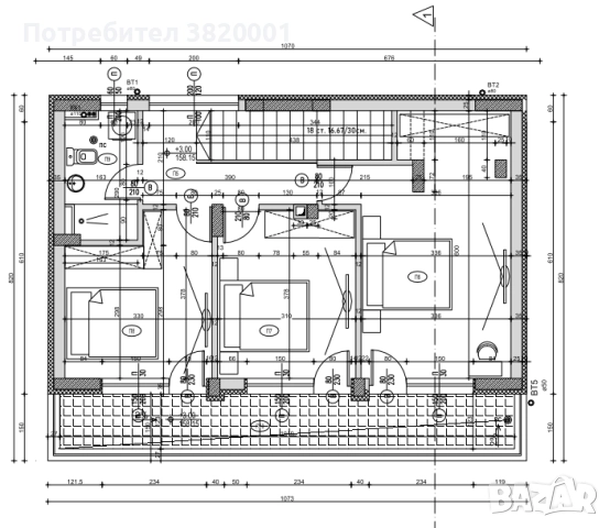  Варна Фамилна КЪЩА / ВИНИЦА Конна база / 174 кв.м /Морска Панорама/ 390 000 евро, снимка 2 - Къщи - 51126735