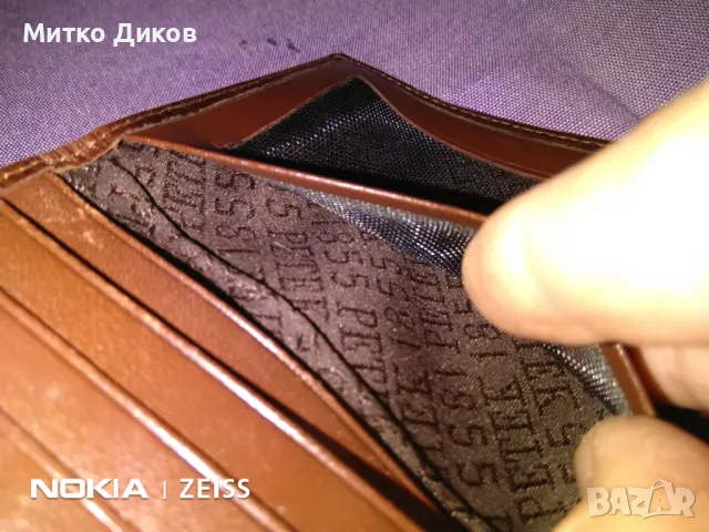 Петек калъф за документи 110х80мм Petek Card Holder нов естествена кожа, снимка 12 - Портфейли, портмонета - 48000813