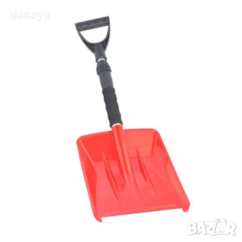 4520 Лопата за сняг за кола с телескопична дръжка червена 69/86см, снимка 7 - Аксесоари и консумативи - 44400239