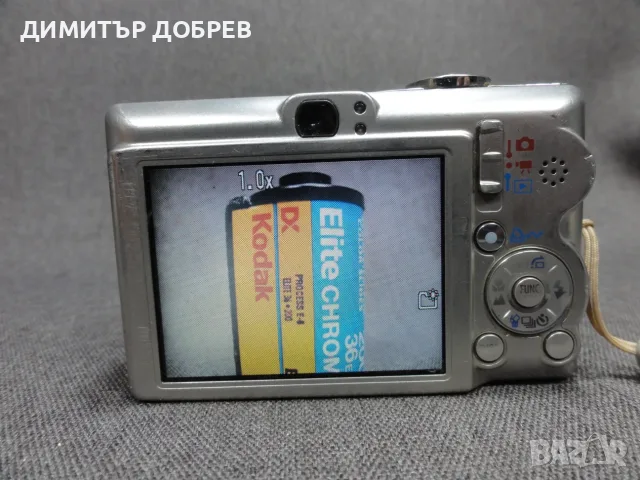 ЦИФРОВ ФОТОАПАРАТ CANON DIGITAL IXUS 55 5.0MP CCD DIGITAL CAMERA Y2K DIGICAM, снимка 12 - Фотоапарати - 55722755