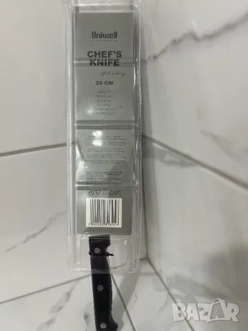 Нов кухненски нож на шефа, снимка 5 - Прибори за хранене, готвене и сервиране - 48312376