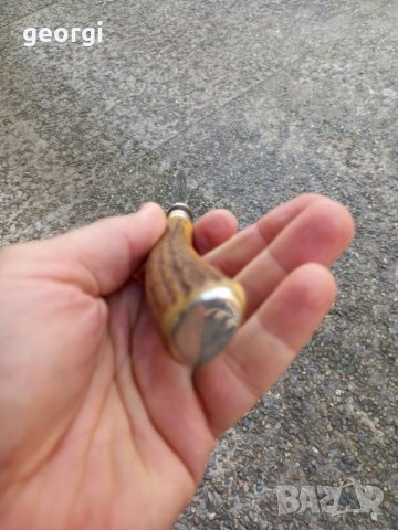 Нож Solingen с дръжка от еленов рог , снимка 8 - Антикварни и старинни предмети - 39678207